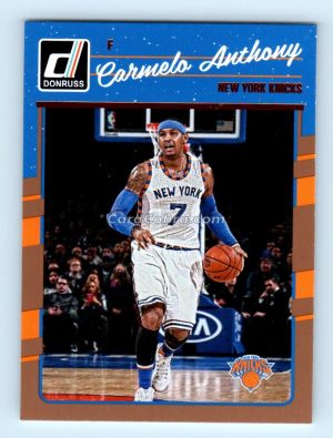 2016 Donruss #59 Carmelo Anthony New York Knicks