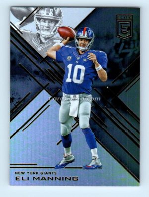 2016 Panini Donruss Elite #27 Eli Manning New York Giants