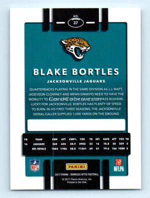 2017 Donruss Optic #37 Blake Bortles Jacksonville Jaguars