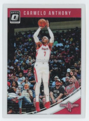 2018 Donruss Optic #127 Carmelo Anthony Houston Rockets