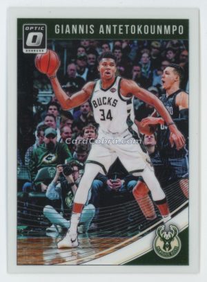 2018 Donruss Optic #85 Giannis Antetokounmpo Milwaukee Bucks