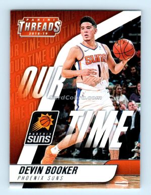 2018 Panini Threads Our Time #3 Devin Booker Phoenix Suns