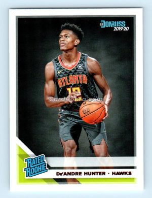 2019 Donruss #204 De'Andre Hunter Atlanta Hawks Rookie Card