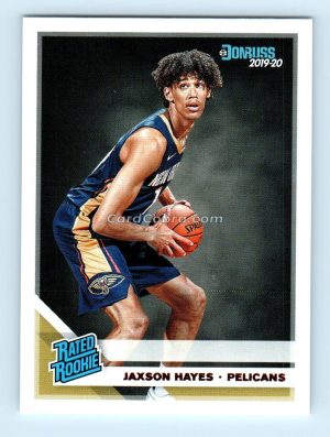 2019 Donruss #207 Jaxson Hayes New Orleans Pelicans Rookie Card