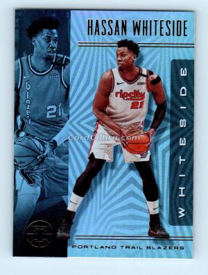 2019 Panini Illusions #1 Hassan Whiteside Portland Trail Blazers