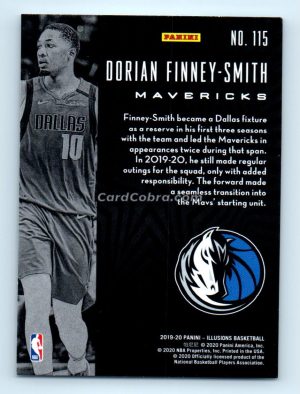 2019 Panini Illusions #115 Dorian Finney-Smith Dallas Mavericks