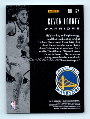 2019 Panini Illusions #124 Kevon Looney Golden State Warriors