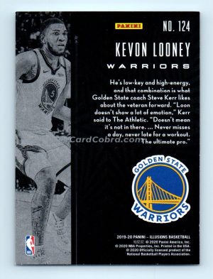 2019 Panini Illusions #124 Kevon Looney Golden State Warriors