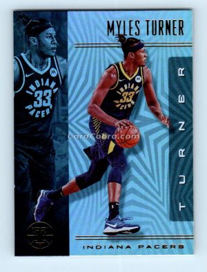 2019 Panini Illusions #27 Myles Turner Indiana Pacers