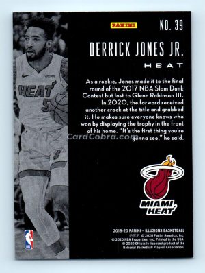 2019 Panini Illusions #39 Derrick Jones Jr. Miami Heat