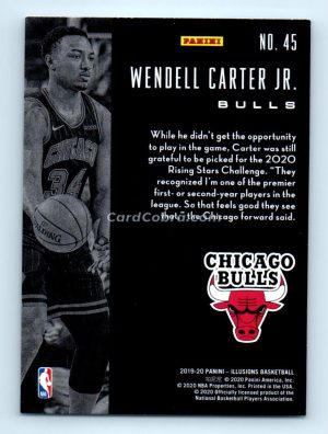 2019 Panini Illusions #45 Wendell Carter Jr. Chicago Bulls