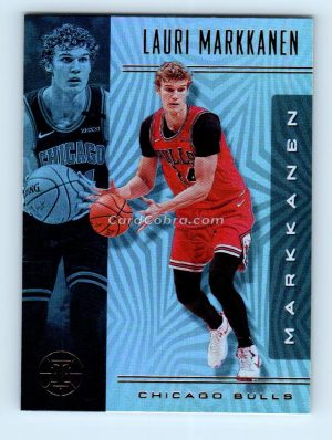 2019 Panini Illusions #61 Lauri Markkanen Chicago Bulls