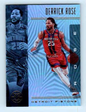 2019 Panini Illusions #9 Derrick Rose Detroit Pistons