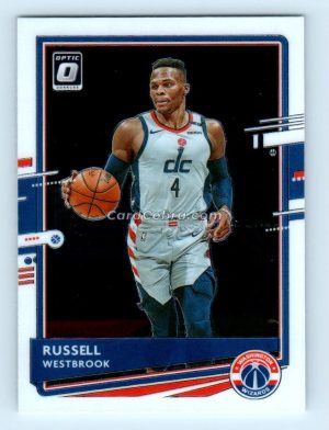 2020 Donruss Optic #70 Russell Westbrook Washington Wizards