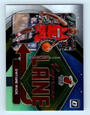 2020 Donruss Optic Express Lane #19 Dwyane Wade Miami Heat