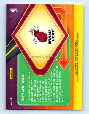 2020 Donruss Optic Express Lane #19 Dwyane Wade Miami Heat