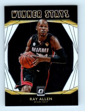 2020 Donruss Optic Winner Stays #17 Ray Allen Miami Heat