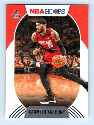 2020 Hoops #151 Carmelo Anthony Portland Trail Blazers