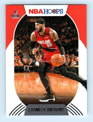 2020 Hoops #151 Carmelo Anthony Portland Trail Blazers