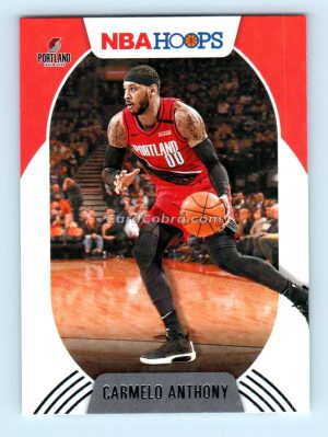 2020 Hoops #151 Carmelo Anthony Portland Trail Blazers