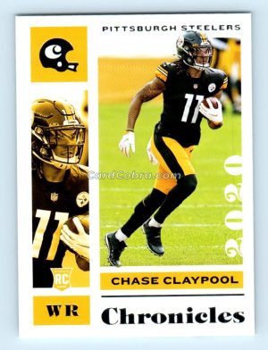 2020 Panini Chronicles #79 Chase Claypool Pittsburgh Steelers