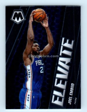 2020 Panini Mosaic Elevate #20 Joel Embiid Philadelphia 76ers