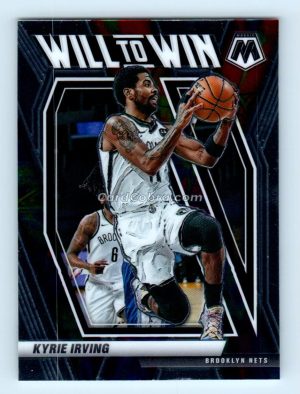 2020 Panini Mosaic Will to Win #14 Kyrie Irving Brooklyn Nets