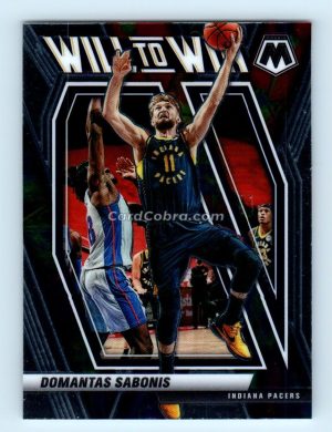 2020 Panini Mosaic Will to Win #19 Domantas Sabonis Indiana Pacers