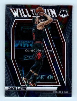 2020 Panini Mosaic Will to Win #9 Zach LaVine Chicago Bulls