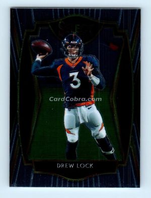 2020 Panini Select #126 Drew Lock Denver Broncos