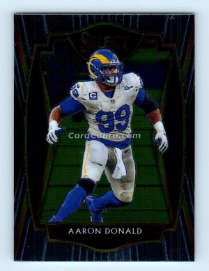 2020 Panini Select #133 Aaron Donald Los Angeles Rams