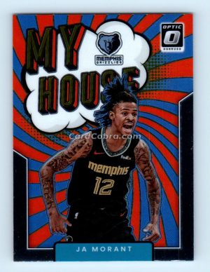 2021 Donruss Optic My House #12 Ja Morant Memphis Grizzlies