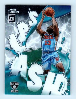 2021 Donruss Optic Splash #1 James Harden Brooklyn Nets