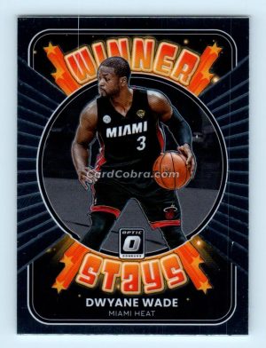 2021 Donruss Optic Winner Stays #10 Dwyane Wade Miami Heat