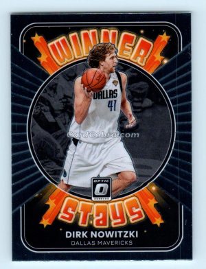 2021 Donruss Optic Winner Stays #20 Dirk Nowitzki Dallas Mavericks