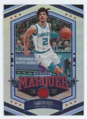 2021 Panini Chronicles Marquee #361 LaMelo Ball Charlotte Hornets