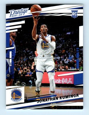 2021 Panini Chronicles Prestige #55 Jonathan Kuminga Golden State Warriors Rookie Card