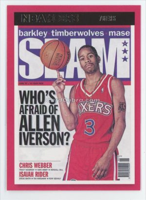 2021 Panini Hoops #SLAM #18 Allen Iverson Philadelphia 76ers