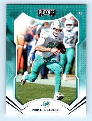 2021 Panini Playoff #10 Mike Gesicki Miami Dolphins