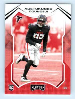 2021 Panini Playoff #289 Adetokunbo Ogundeji Atlanta Falcons Rookie Card