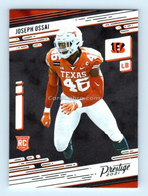 2021 Panini Prestige #257 Joseph Ossai Cincinnati Bengals Rookie Card