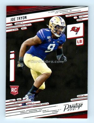 2021 Panini Prestige #266 Joe Tryon Tampa Bay Buccaneers Rookie Card