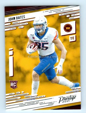 2021 Panini Prestige #279 John Bates Washington Football Team Rookie Card