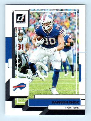 2022 Donruss #115 Dawson Knox Buffalo Bills