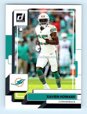 2022 Donruss #129 Xavien Howard Miami Dolphins