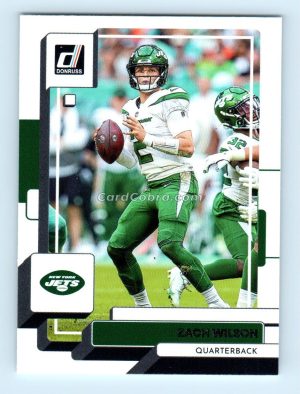 2022 Donruss #142 Zach Wilson New York Jets