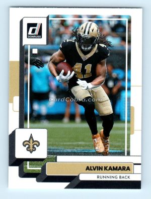 2022 Donruss #247 Alvin Kamara New Orleans Saints