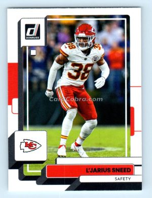 2022 Donruss #278 L'Jarius Sneed Kansas City Chiefs