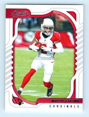 2022 Panini Absolute #17 Marquise Brown Arizona Cardinals