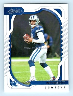 2022 Panini Absolute #21 Dak Prescott Dallas Cowboys